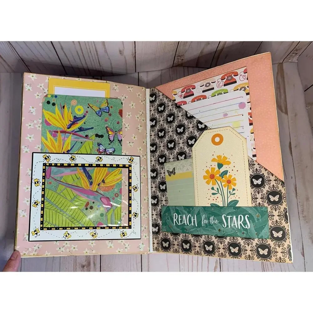 Jump In! altered book junk journal travelers notebook‎ 10x8